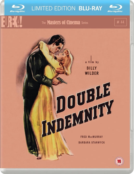 Double Indemnity Blu-ray The Masters of Cinema Series (Fred MacMurray) Region B