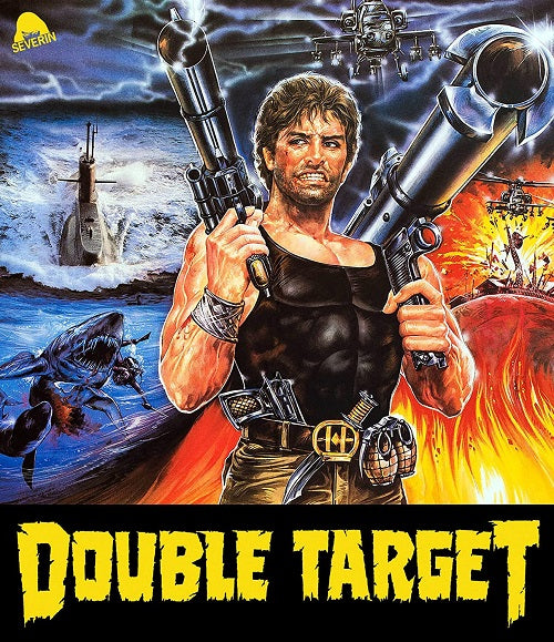 Double Target (Miles O'Keeffe Donald Pleasence Bo Svenson) New Blu-ray