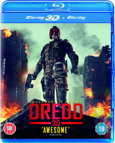 Dredd (Lena Headey, Karl Urban) New 3D Blu-ray + Region B Blu-ray