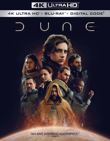 Dune 2021 (Timothee Chalamet Zendaya Oscar Isaac) 4K Mastering Blu-ray