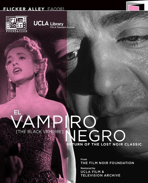 El Vampiro Negro The Black Vampire (Olga Zubarry) New Blu-ray + DVD