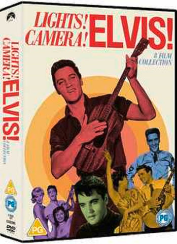 Elvis Lights Camera Elvis Collection 8 Films New DVD Box Set
