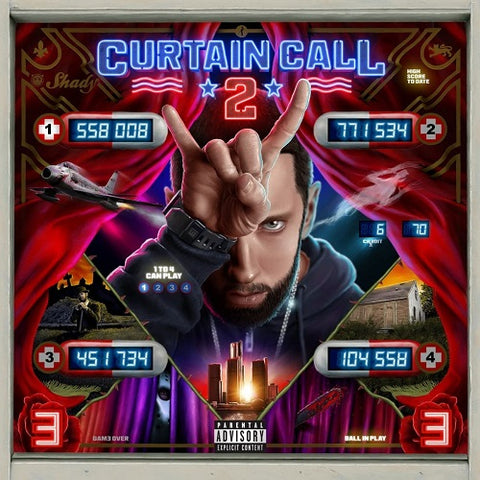 Eminem Curtain Call 2 Two New CD