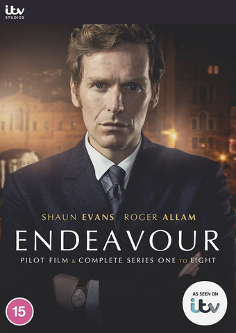 Endeavour Complete Series 1 2 3 4 5 6 7 8 Season 1-8 (Shaun Evans) Region 2 DVD