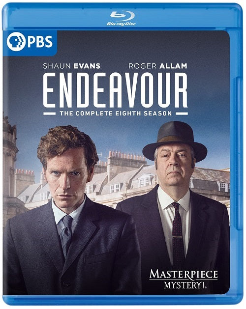 Endeavour Season 8 Series Eight Eighth (Shaun Evans Roger Allam) New Blu-ray