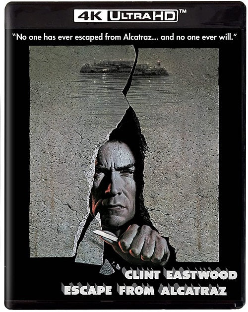 Escape From Alcatraz (Clint Eastwood Patrick McGoohan) New 4K Mastering Blu-ray