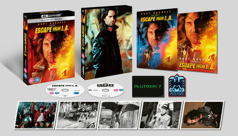 Escape From L.A. LA Collector's Edition 4K Ultra HD Region B Blu-ray + Poster