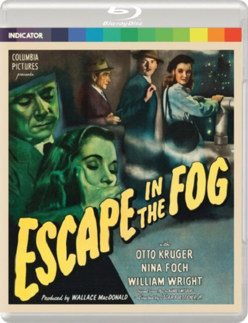 Escape in the Fog (Otto Kruger Nina Foch William Wright) New Region B Blu-ray