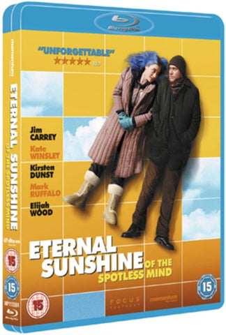 Eternal Sunshine of the Spotless Mind (Jim Carrey Kate Winslet) Region B Blu-ray