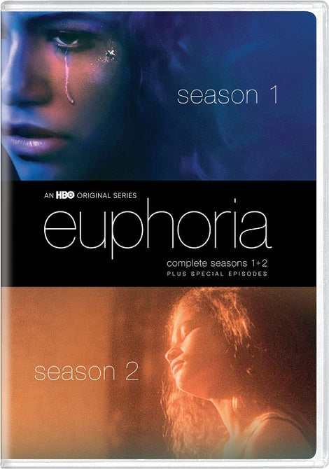 Euphoria Season 1 2 One Two First Second (Zendaya Hunter Schafer) New DVD