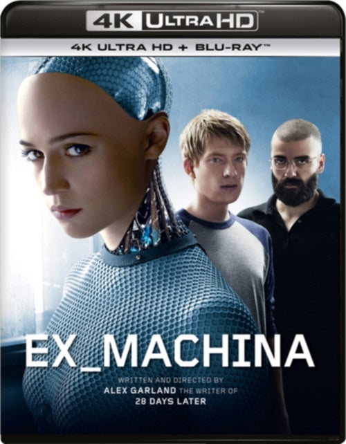 Ex Machina (Domhnall Gleeson Alicia Vikander) New 4K Ultra HD Region B Blu-ray
