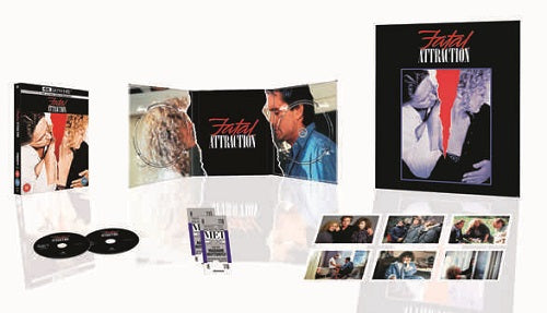 Fatal Attraction Collector's Edition New 4K Ultra HD Region B Blu-ray