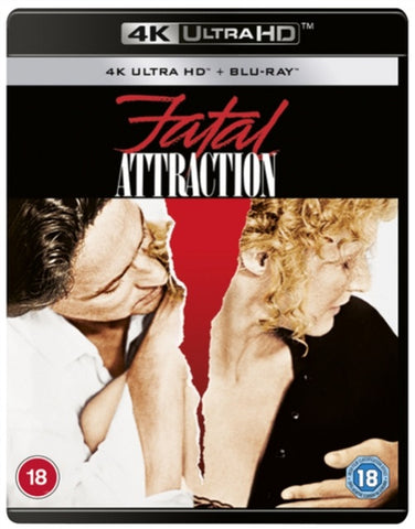 Fatal Attraction (Michael Douglas Glenn Close) New 4K Ultra HD Region B Blu-ray
