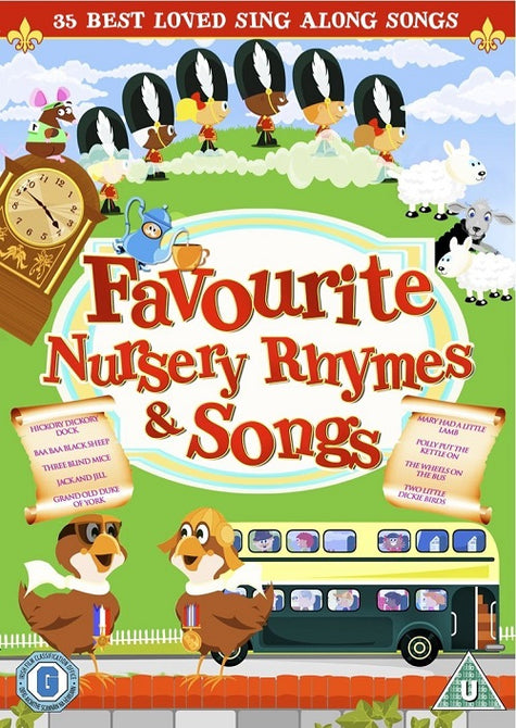 Favourite Nursery Rhymes and Songs Region 4 DVD New