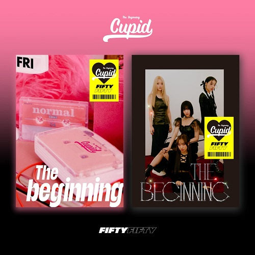 Fifty Fifty The Beginning Cupid Random Cover 50 50 New CD + Photobook + Sticker