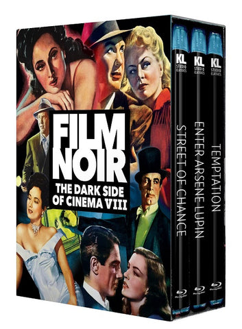 Film Noir The Dark Side of Cinema VIII (Merle Oberon Ella Raines) New Blu-ray