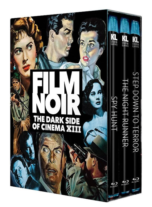 Film Noir The Dark Side of Cinema XIII Spy Hunt + The Night Runner New Blu-ray