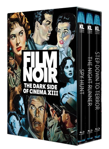 Film Noir The Dark Side of Cinema XIII Spy Hunt + The Night Runner New Blu-ray