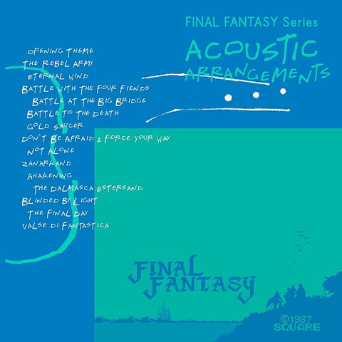 Final Fantasy Series Acoustic Arrangements Game Soundtrack New CD