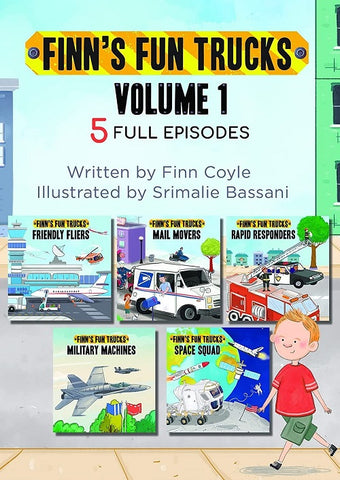 Finn's Fun Trucks Volume 1 Vol One Finns (Finn Coyle) New DVD
