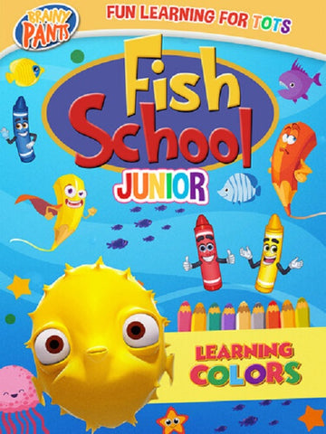Fish School Junior Learning Colors (KJ Schrock Jo Davis Sarah Taylor) New DVD