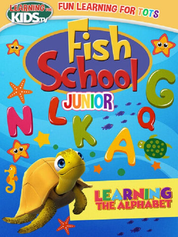 Fish School Junior Learning The Alphabet New DVD