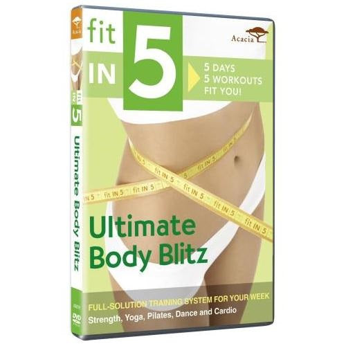 Fit In 5 Ultimate Body Blitz Region 4 New DVD
