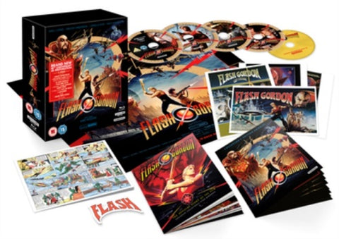 Flash Gordon 40th Anniversary Collectors Edition 4K Ultra HD Region B Blu-ray