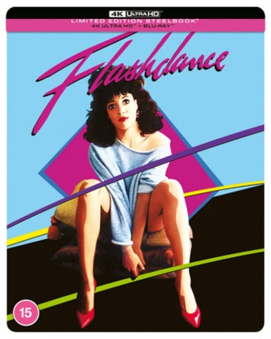 Flashdance Limited Edition New 4K Ultra HD Region B Blu-ray + Steelbook