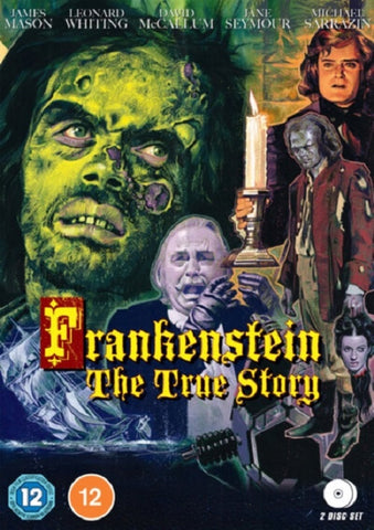 Frankenstein The True Story (James Mason Leonard Whiting David McCallum) DVD