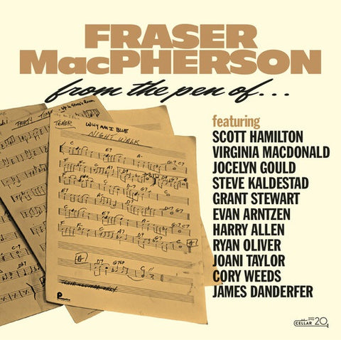 Fraser MacPherson From the Pen of Fraser MacPherson New CD