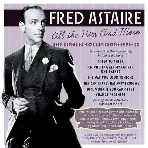 Fred Astaire All the Hits and More & 3 Disc New CD