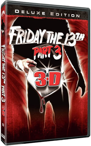 Friday The 13th Part Three 3-D (Dana Kimmell Paul Kratka) 3 3D New DVD