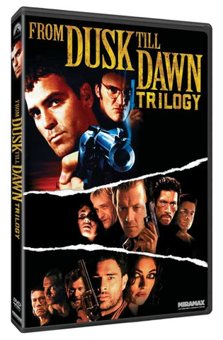 From Dusk Till Dawn 3 Movie Collection (George Clooney Salma Hayek) Three DVD