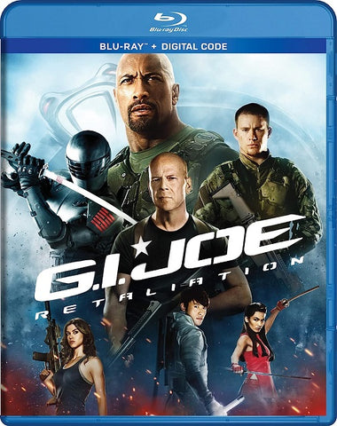 G.I. Joe Retaliation (Dwayne Johnson Channing Tatum Bruce Willis) G I Blu-ray