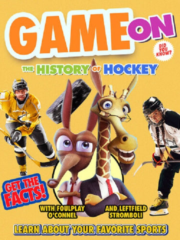 Game On The History Of Hockey (Jonathon Carley KJ Schrock) New DVD