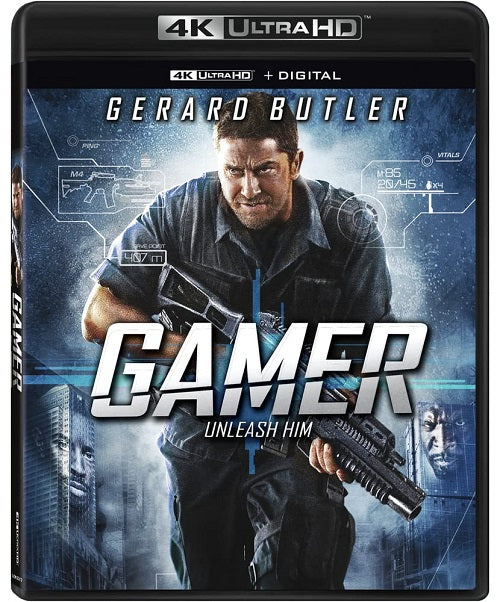 Gamer (Gerard Butler Michael C. Hall Alison Lohman) New 4K Ultra HD Blu-ray