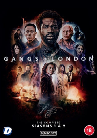 Gangs of London Season 1 2 Series One Two First Second (Sope Dirisu) DVD Box Set