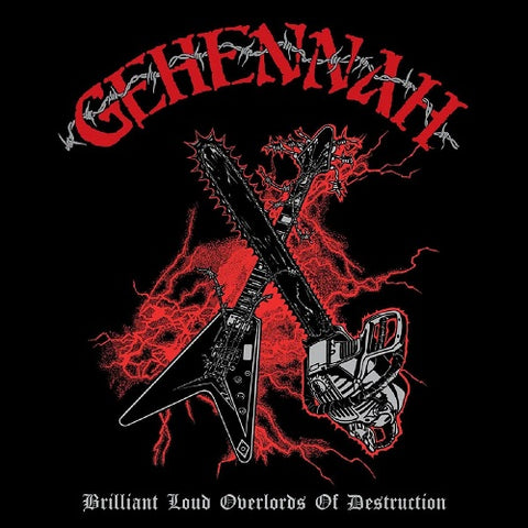 Gehennah Brilliant Loud Overlords of Destruction New CD