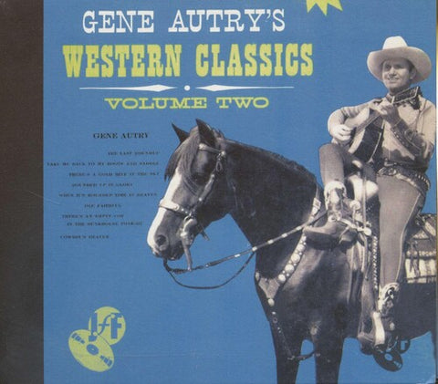 Gene Autry Western Classics Volume 2 Vol Two New CD