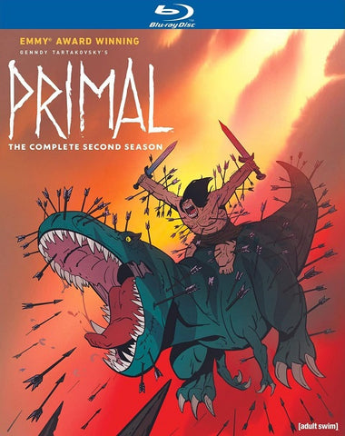 Genndy Tartakovsky's Primal Season 2 Series Two Second Tartakovskys New Blu-ray