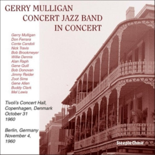Gerry Mulligan Concert Jazz Band In Concert 1960 New CD