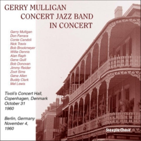 Gerry Mulligan Concert Jazz Band In Concert 1960 New CD