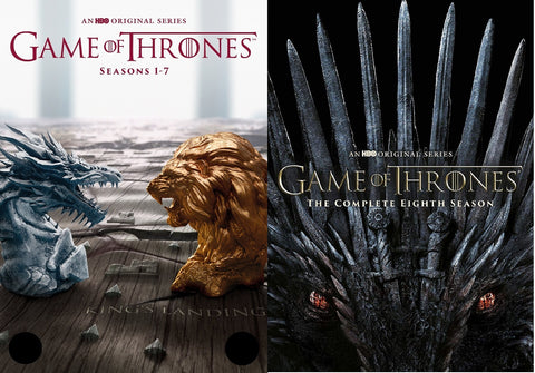 Game of Thrones The Complete Season 1-8 Series 1 2 3 4 5 6 7 8 New Region 4 DVD