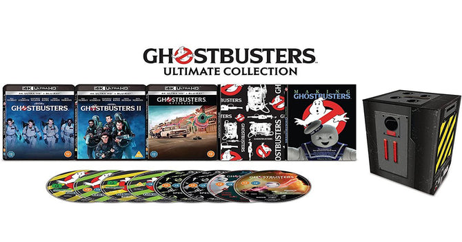 Ghostbusters Ultimate Collection 4K Ultra HD Region B Blu-ray 8xDiscs