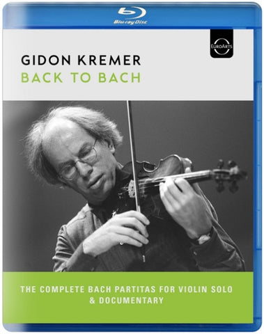 Gidon Kremer Back to Bach New Region B Blu-ray