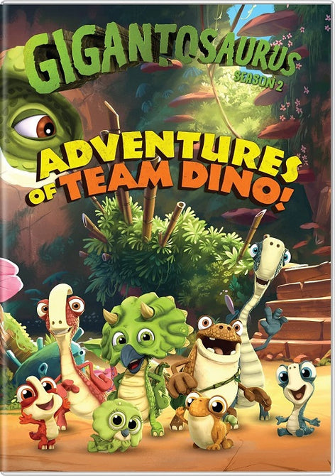Gigantosaurus Season 2 Series Two Second Adventures Of Team Dino New DVD