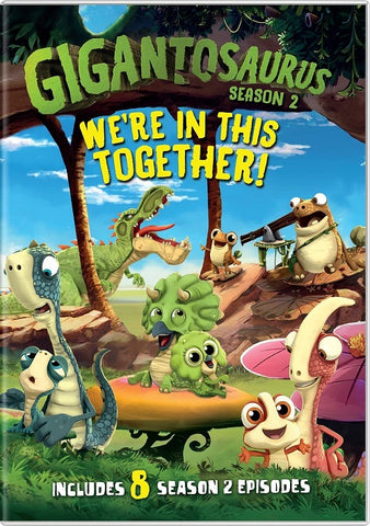 Gigantosurus Season 2 Series Two Second We're in This Together Were New DVD