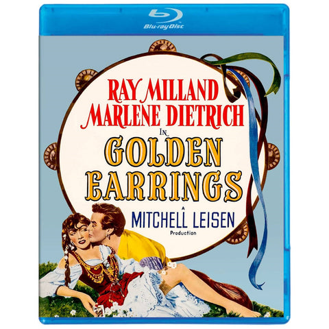 Golden Earrings (Ray Milland Marlene Dietrich Murvyn Vye) New Region A Blu-ray