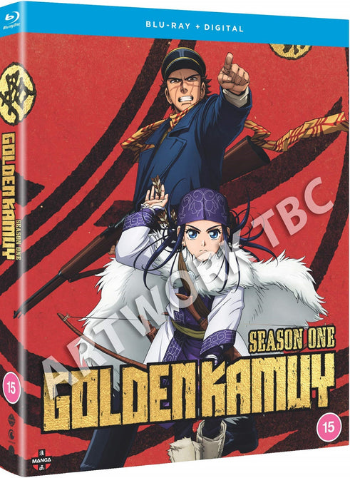 Golden Kamuy Season 1 Series One First New Region B Blu-ray + Digital